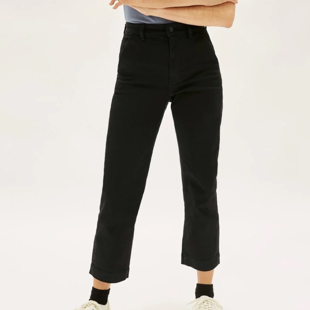 Everlane Straight Leg Crop Jeans